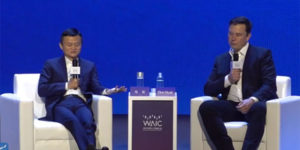 Elon and Jack Ma debate AI